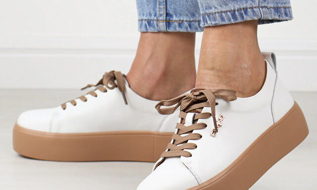 półbuty damskie skórzane